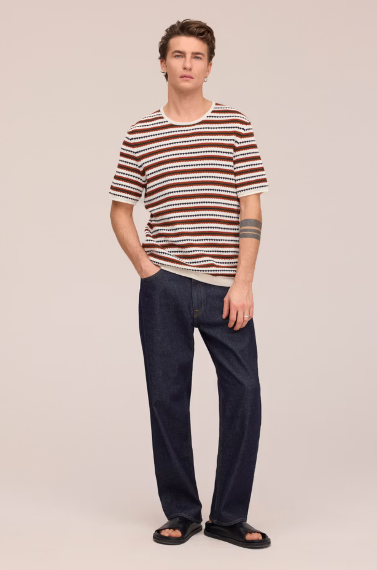 NN07 - Bari Knit T-Shirt 6686