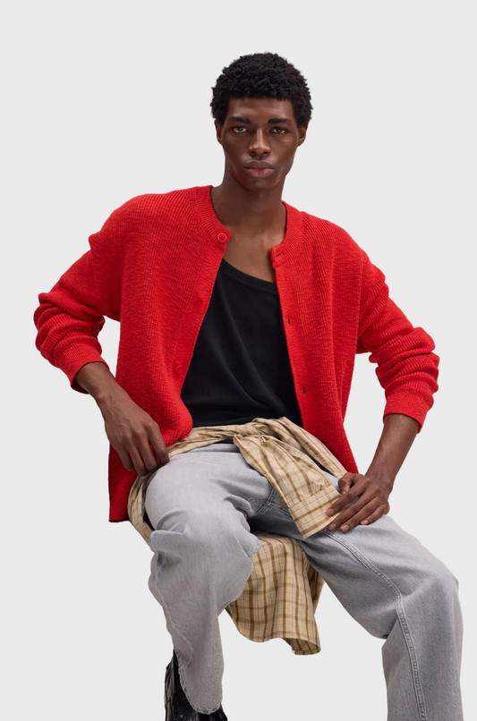 NN07 - Jasper Cardigan 60028 Chili Glow