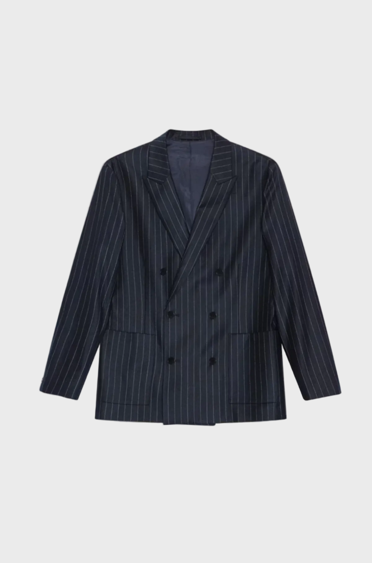 NN07 - Jordin Double Button Blazer Navy Stripe 10052