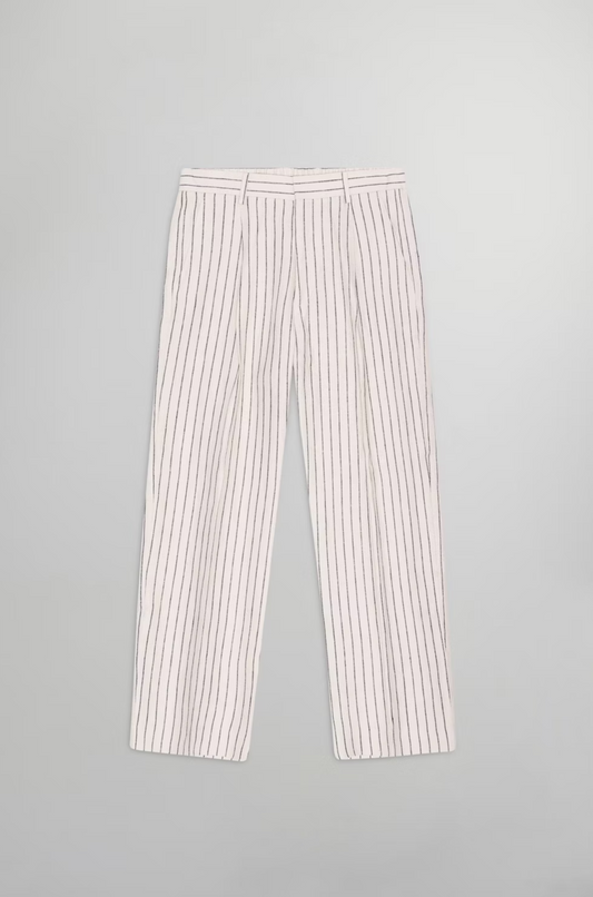 NN07 - Kay 1455 Wide Linen Trousers