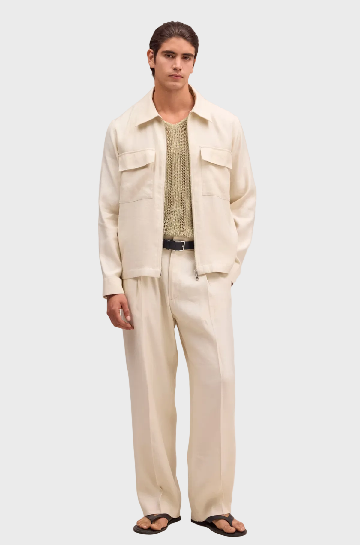 NN07 -  Kay 1808 Trousers Ivory
