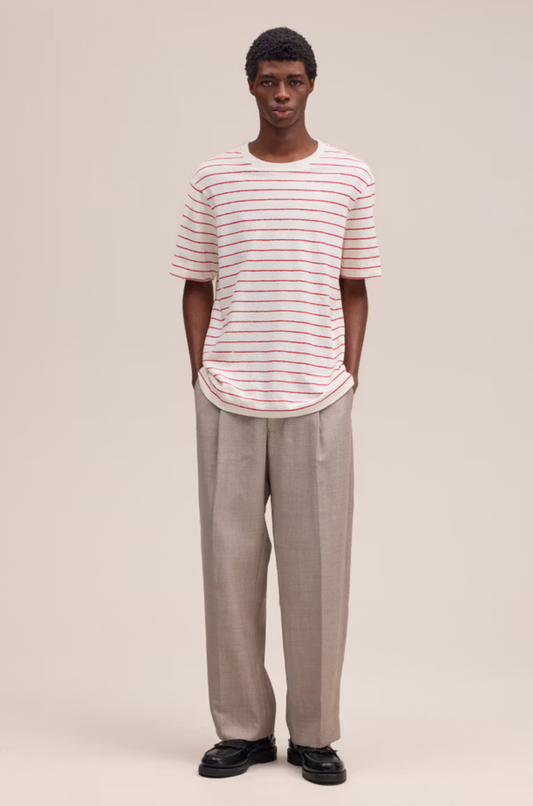 NN07 - Pedro 30034 T-Shirt Navy Chilli