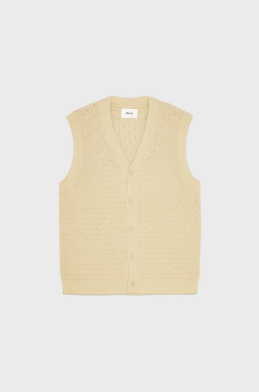 NN07 - Reece Vest 6600 Ecru