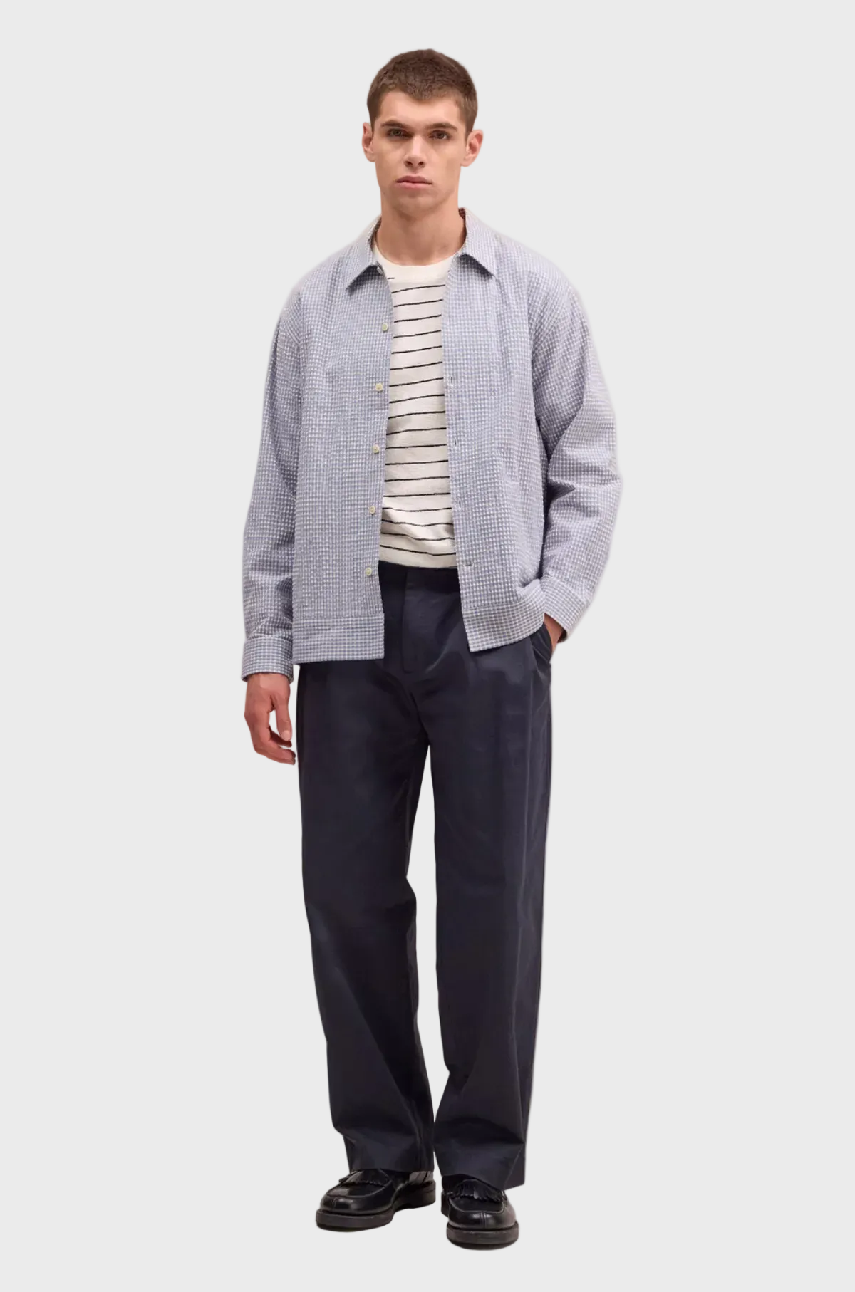 NN07 - Reed 50057 Overshirt Stone Blue