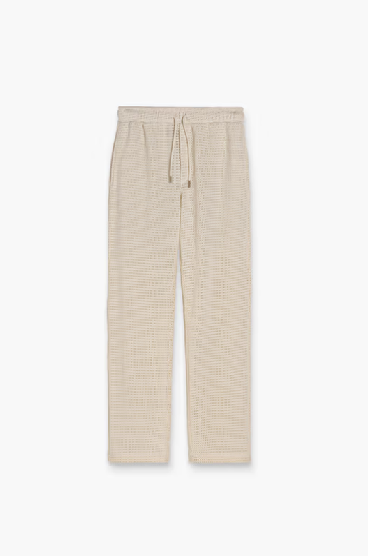 OAS - Ecru Ayora Net Pants