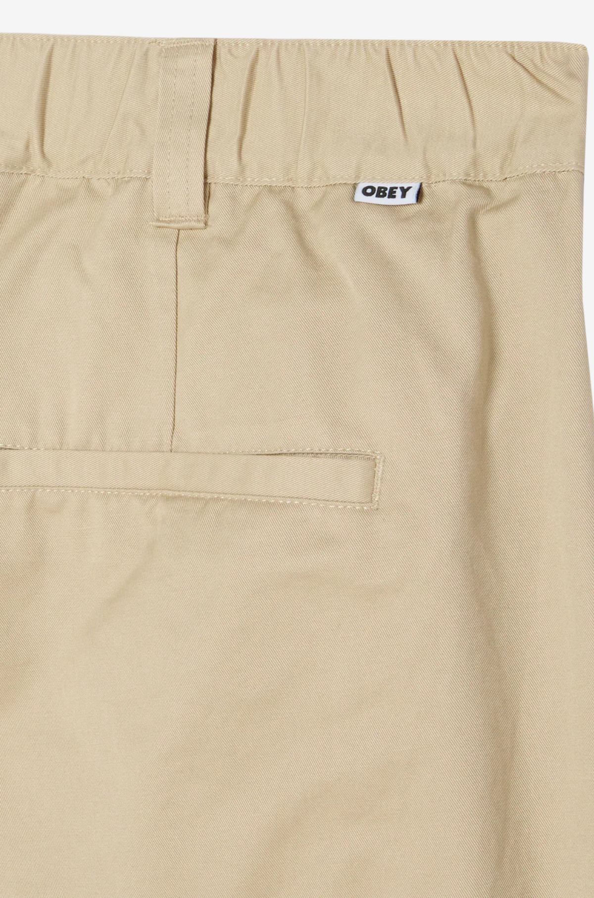 OBEY - Foster Pleated Pant  Cement