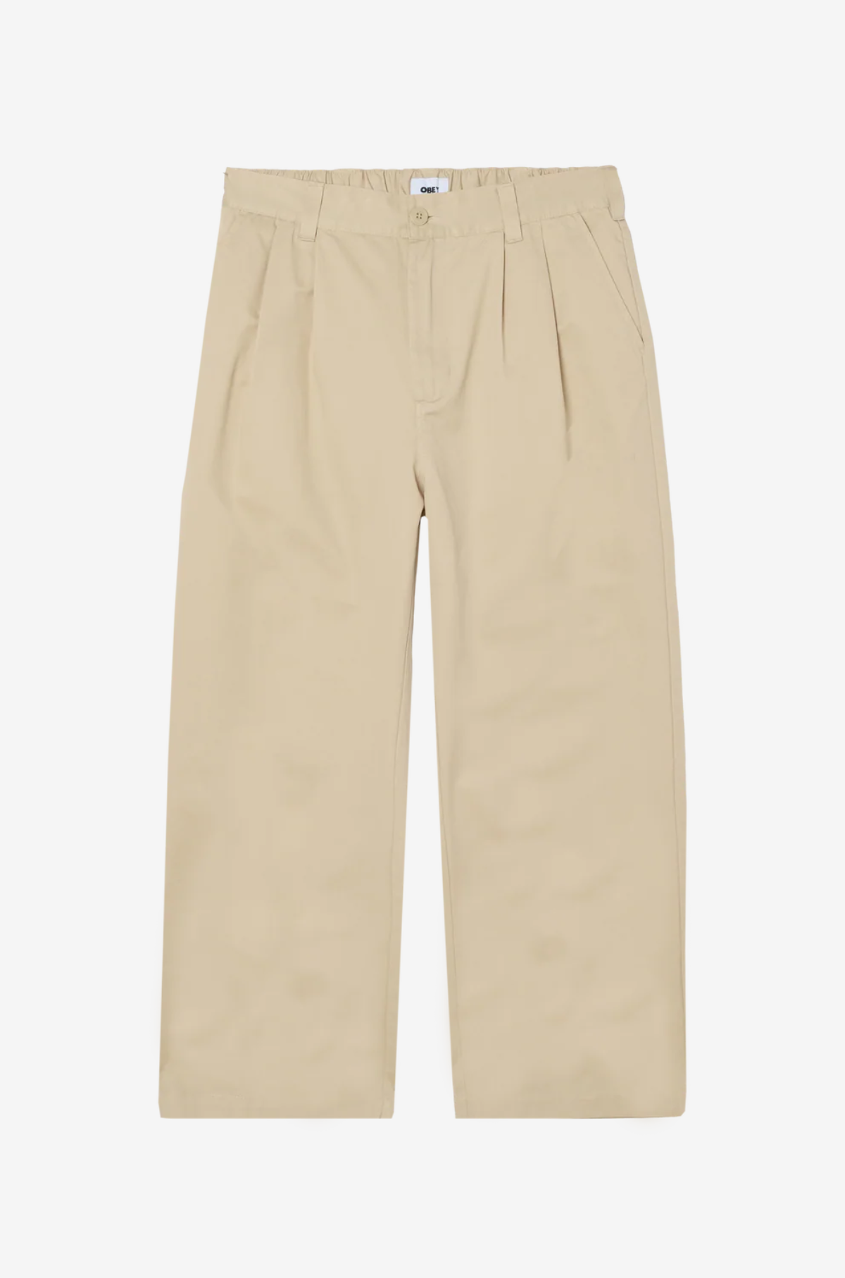 OBEY - Foster Pleated Pant  Cement