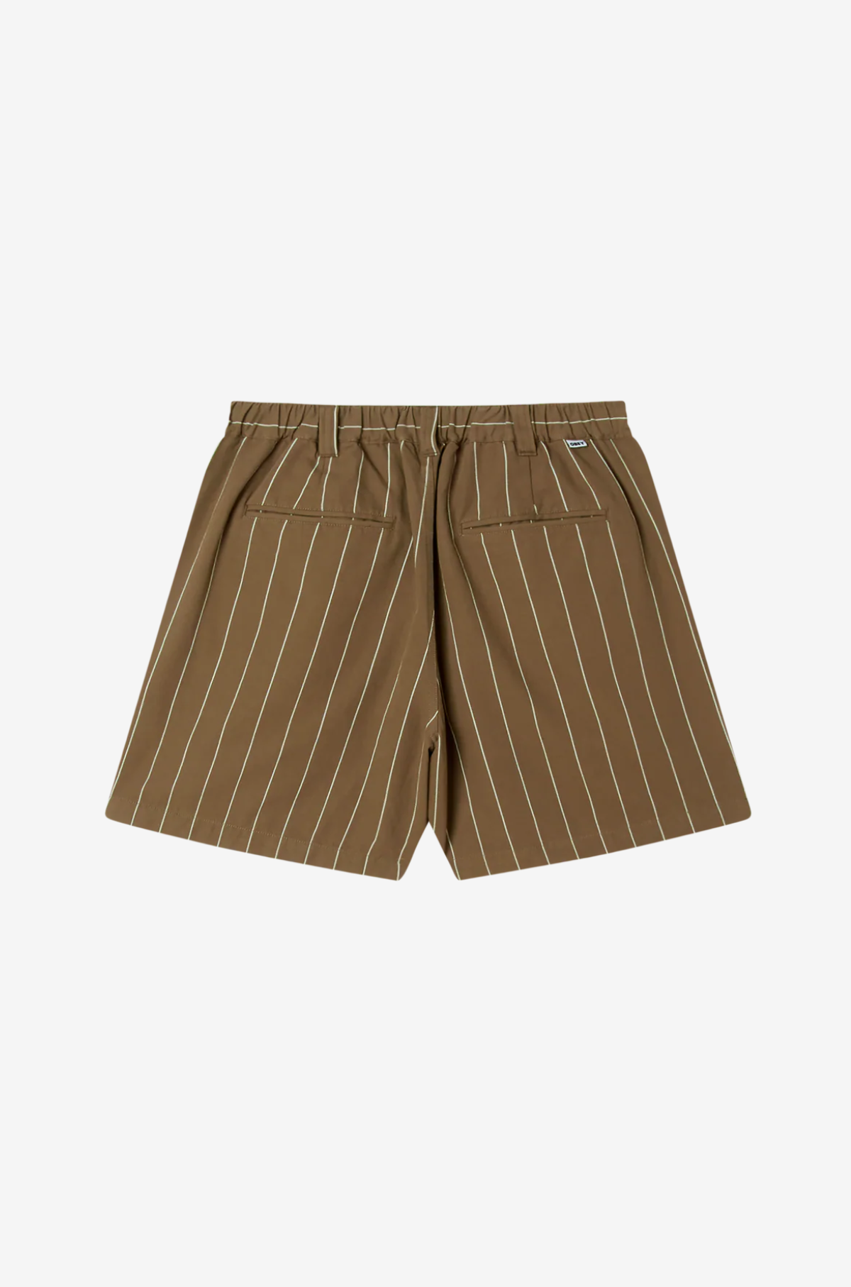 Obey - Foster Stripe Pleated Short  Canteen Multi