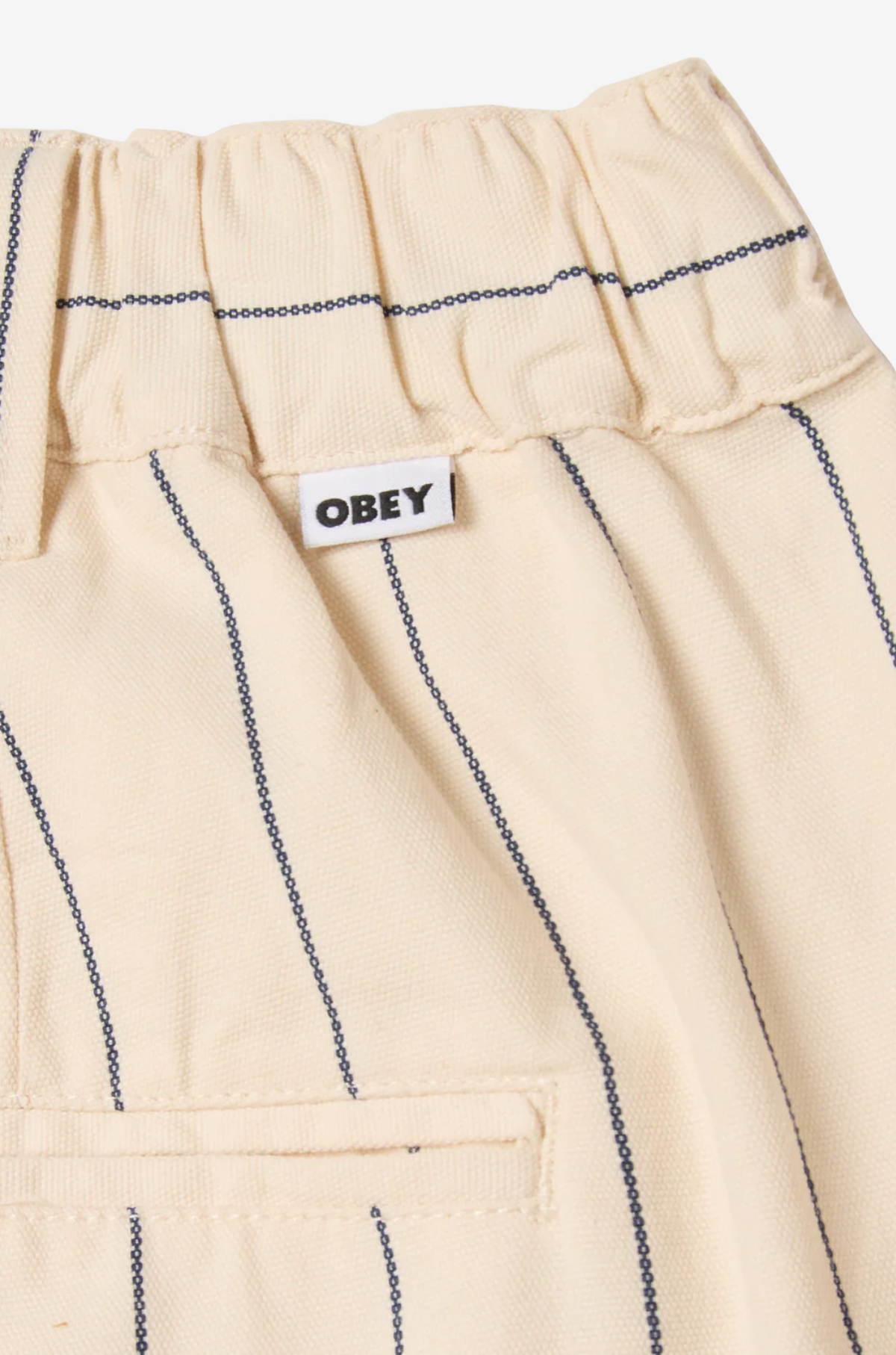 Obey-Foster Stripe Pleated Short 