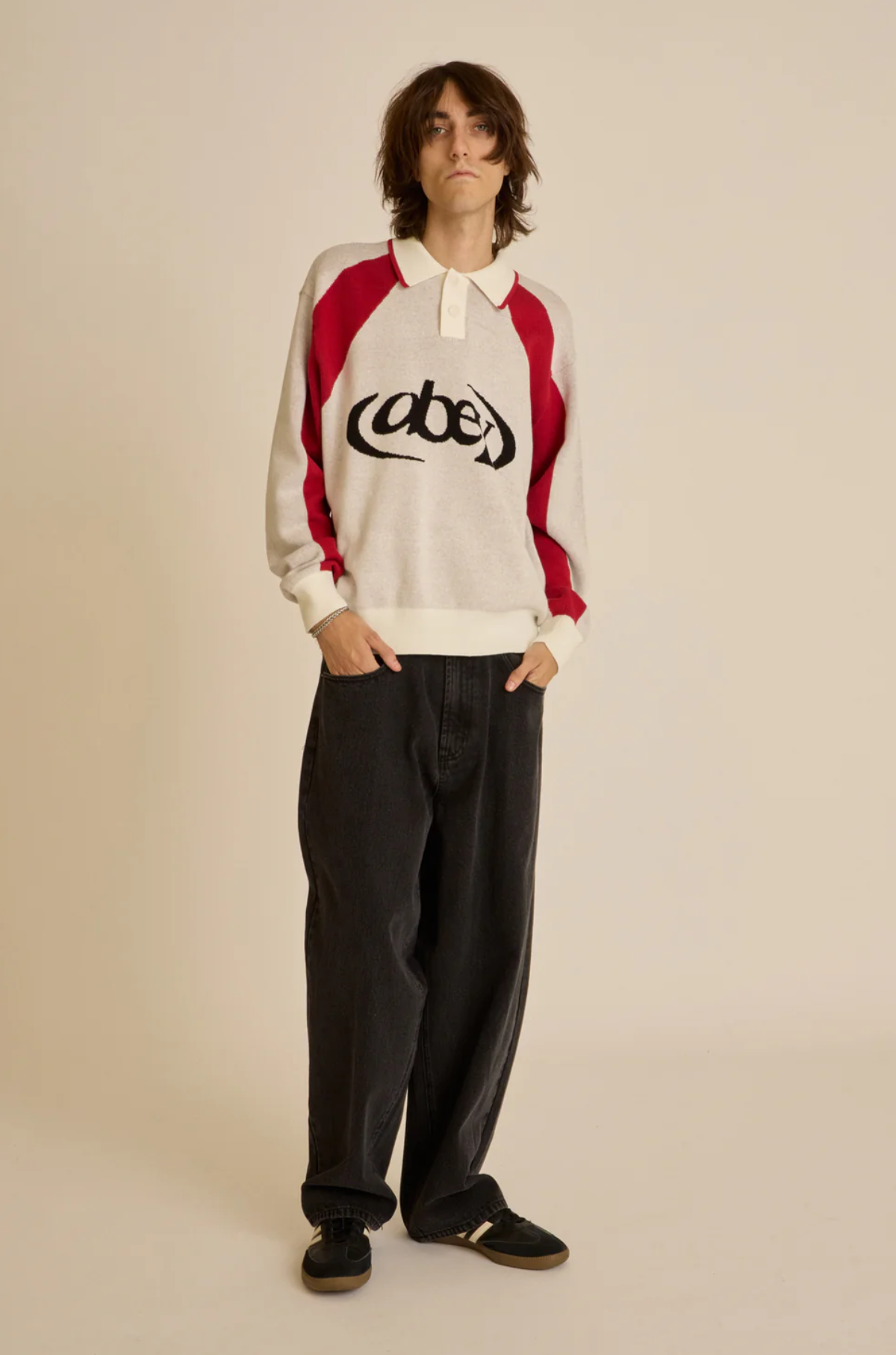 Obey - Soccer Polo Sweater