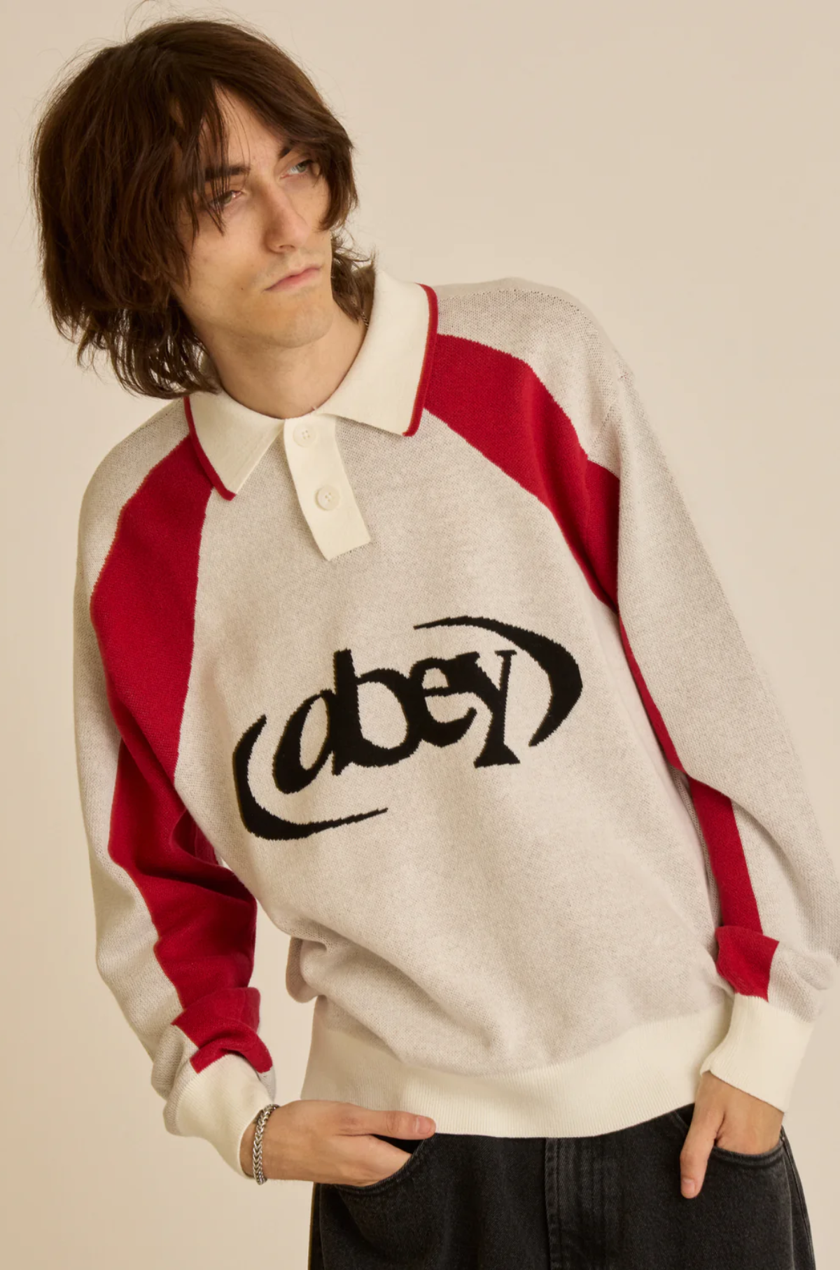 Obey - Soccer Polo Sweater