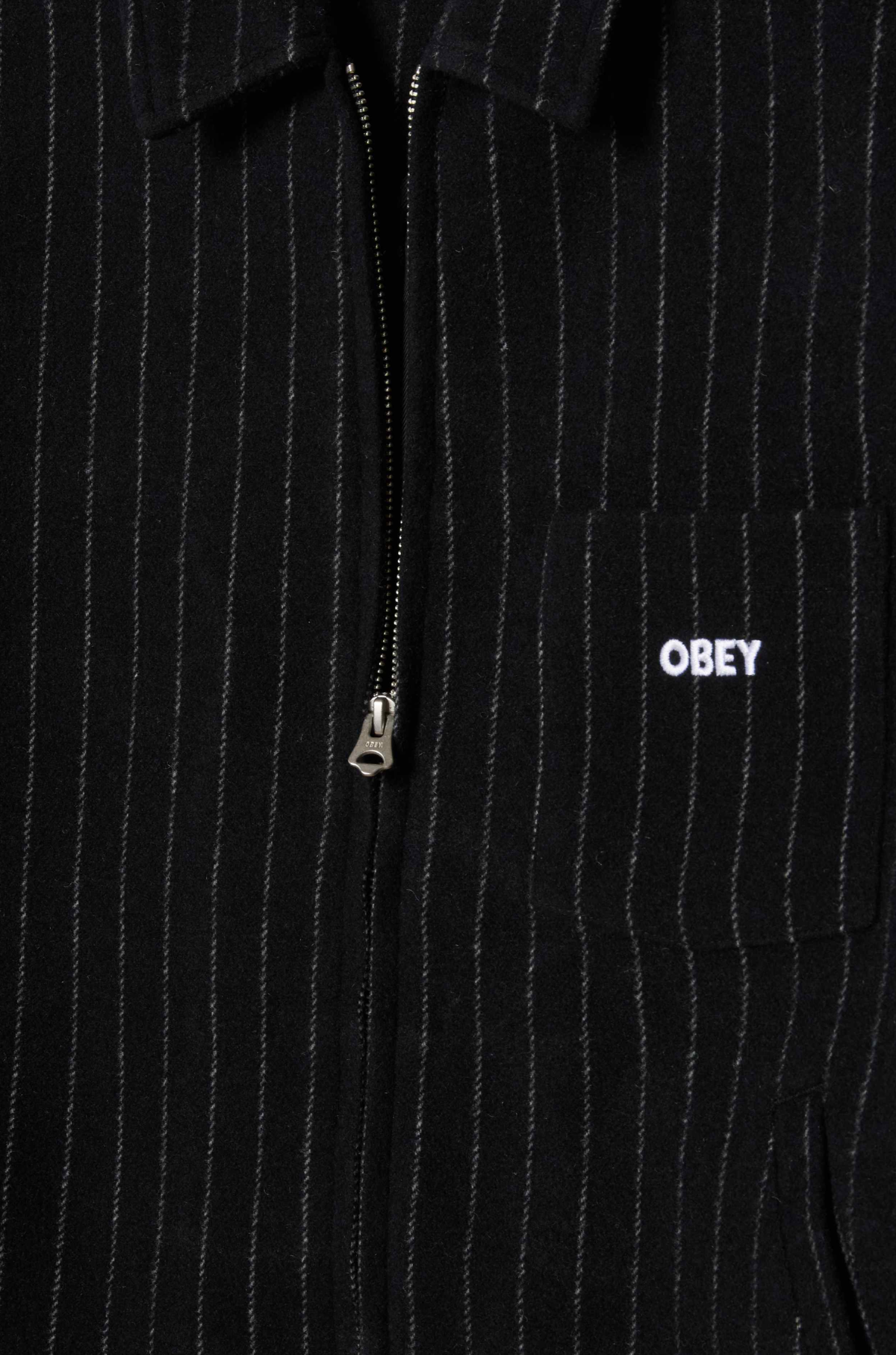 Obey - Vernon Zip Jacket Navy Multi