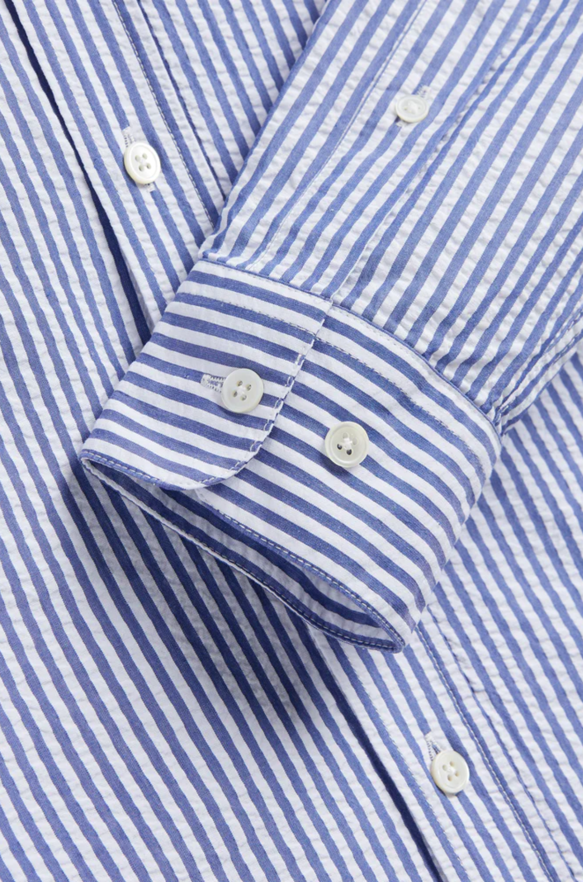 Portuguese Flannel - Atlantico Shirt Stripe Blue