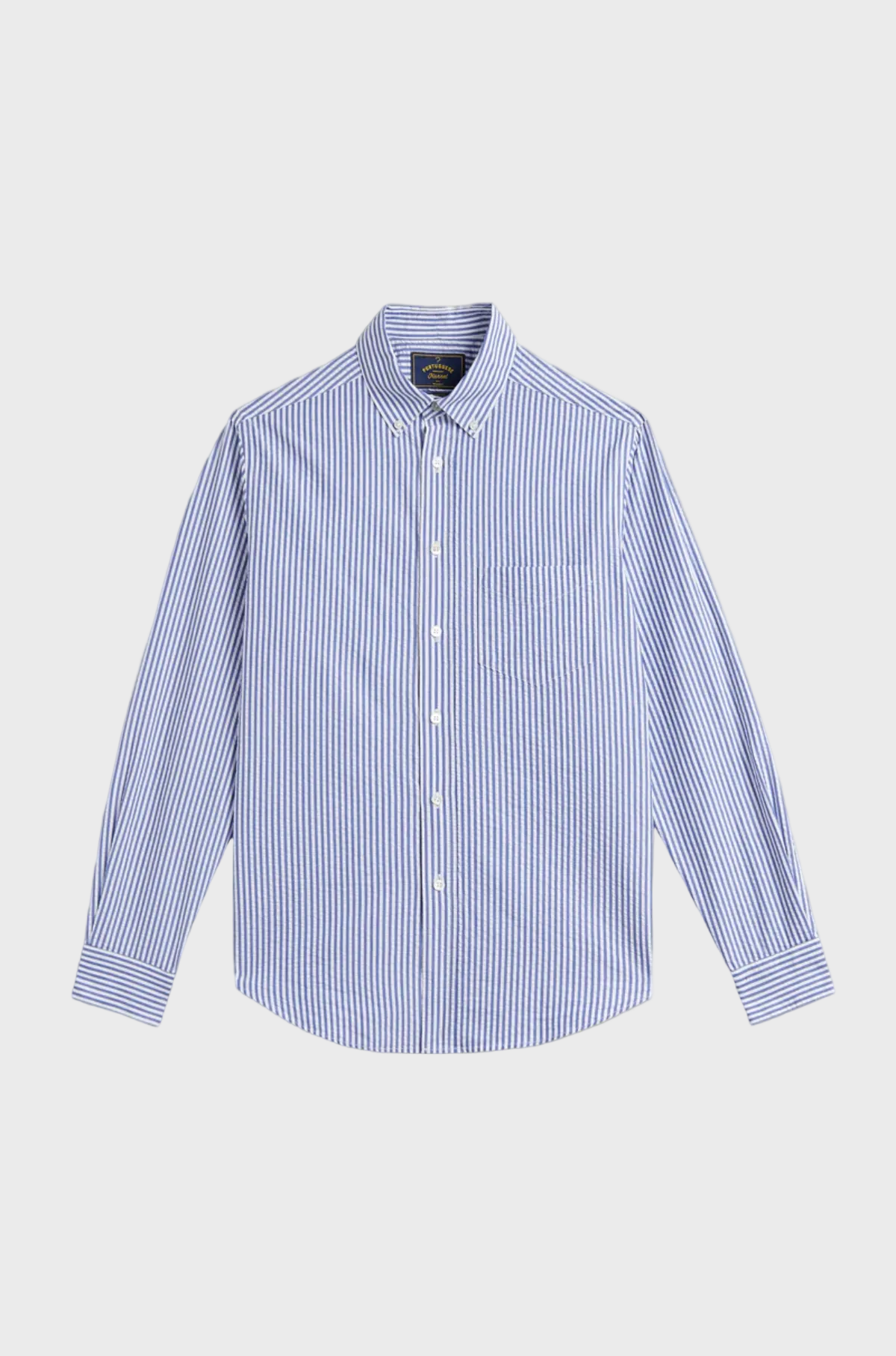 Portuguese Flannel - Atlantico Shirt Stripe Blue