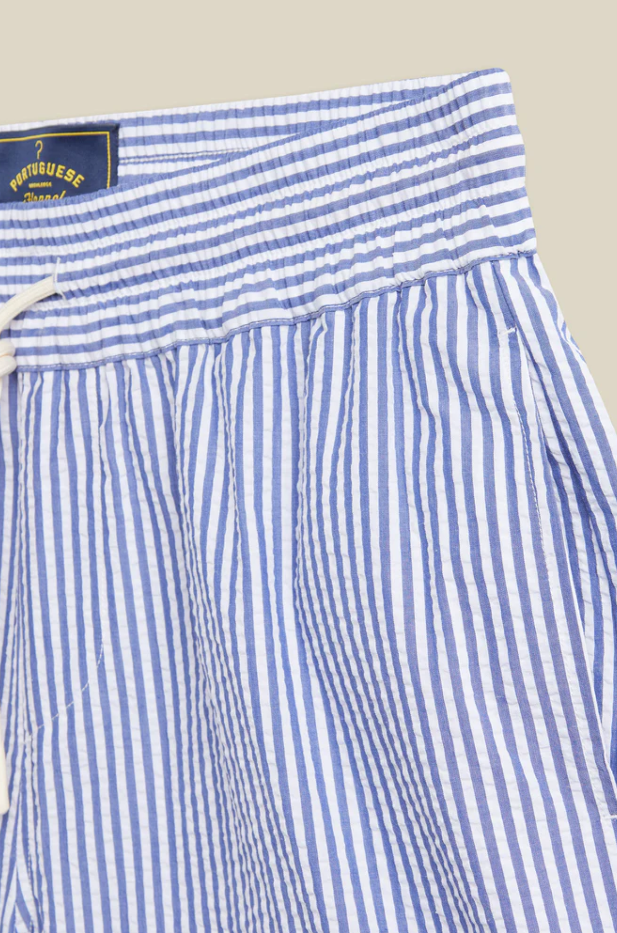 Portuguese Flannel - Atlantico Stripe Shorts Blue