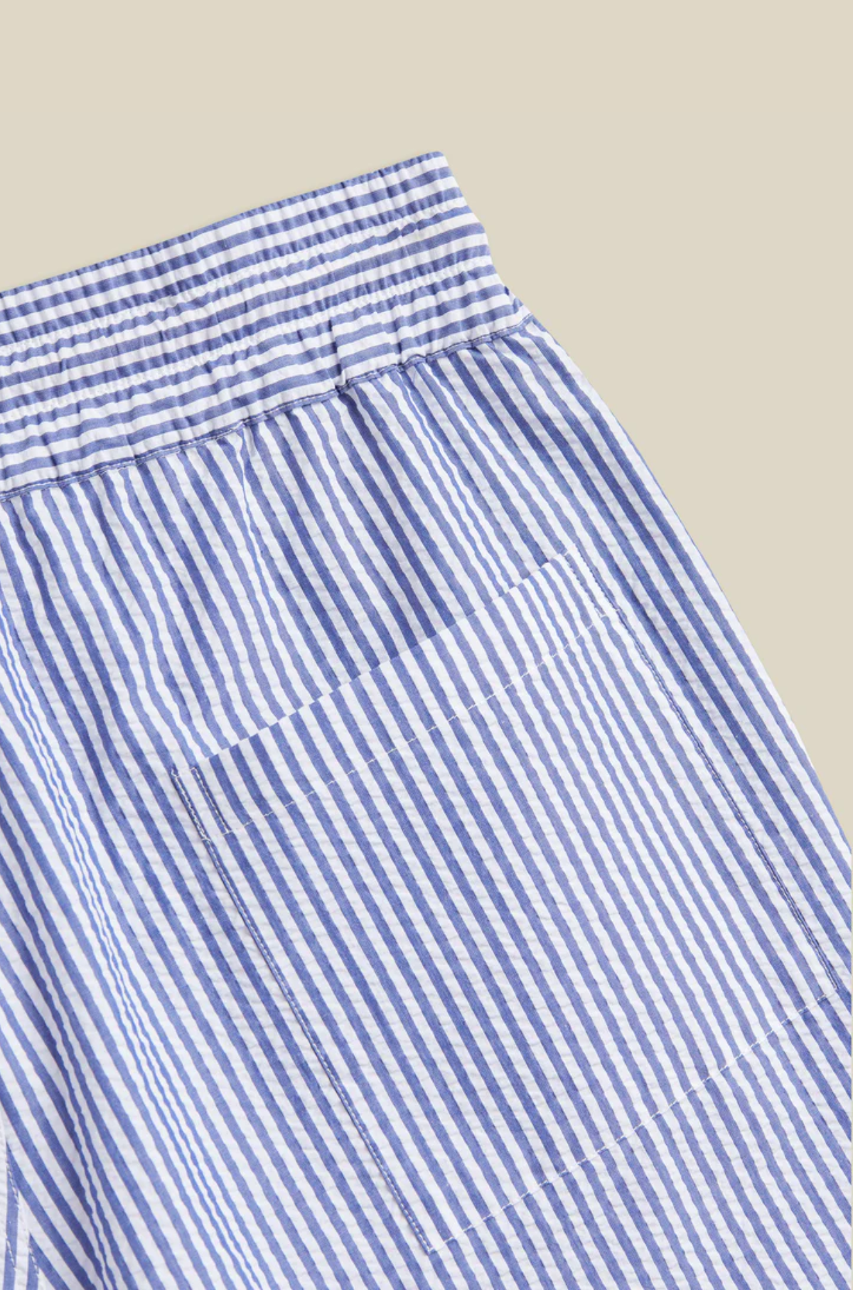 Portuguese Flannel - Atlantico Stripe Shorts Blue