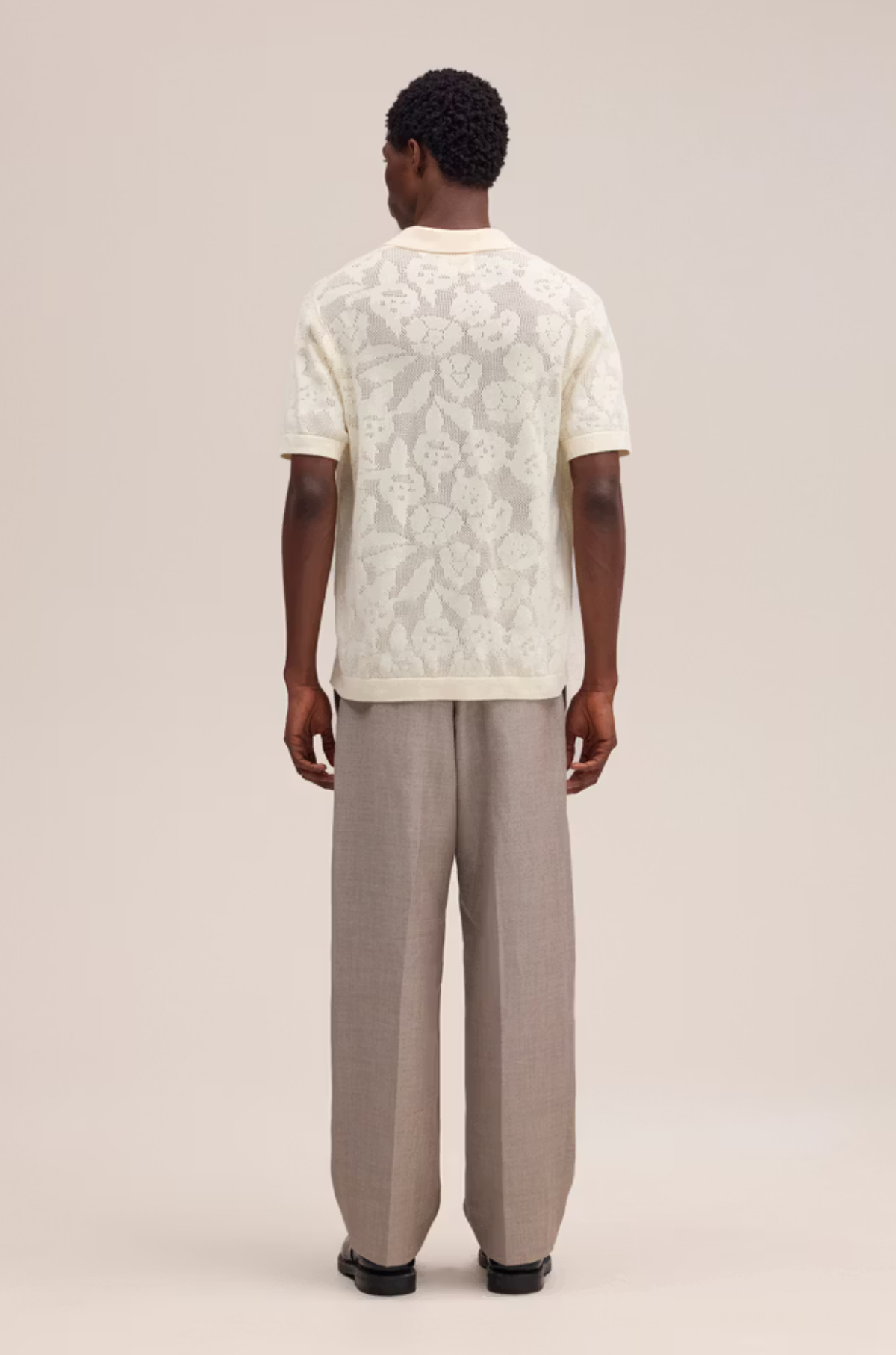 NN07 - Ryan Flower Polo Creme