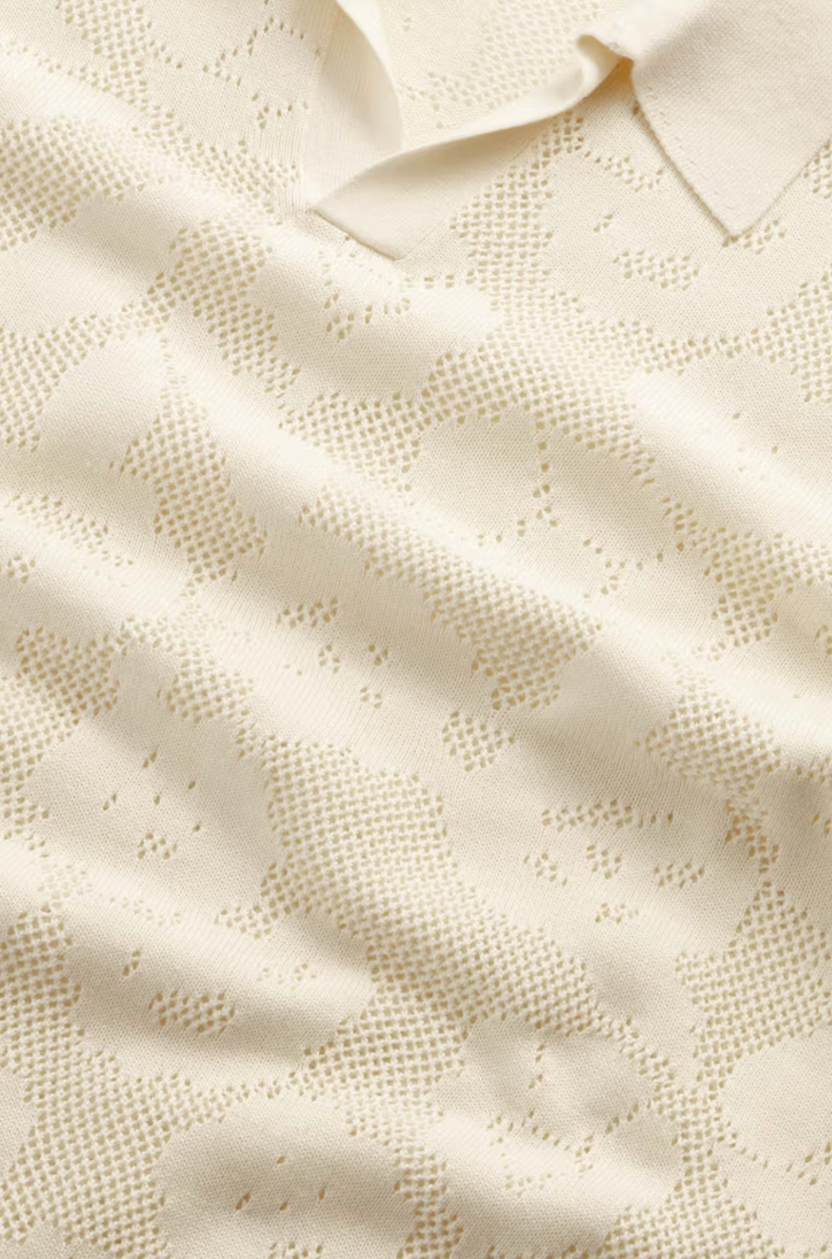 NN07 - Ryan Flower Polo Creme