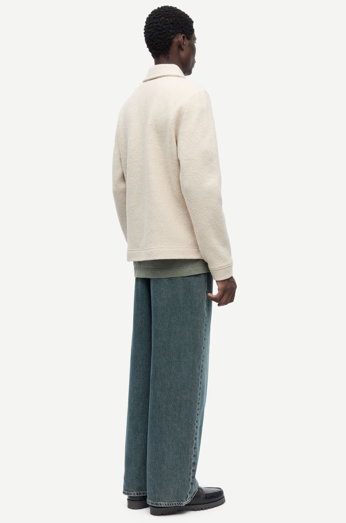 Samsoe Samsoe - Hannes Full Zip 14612 Oatmeal