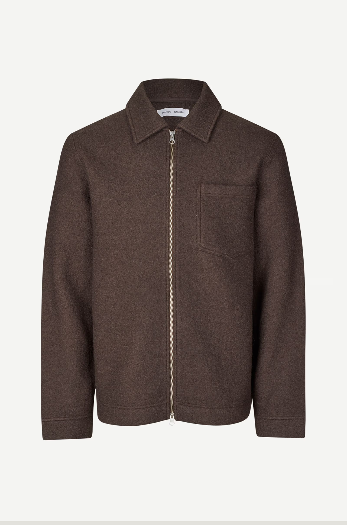 Samsøe Samsøe - Hannes Full Zip Jacket Turkish Coffee