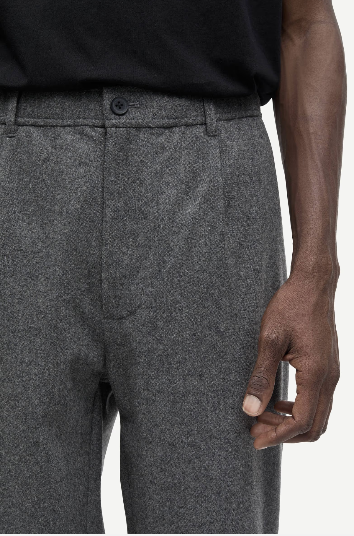 Samsoe Samsoe - Sabertil Pant 15860 Dark Grey Melange