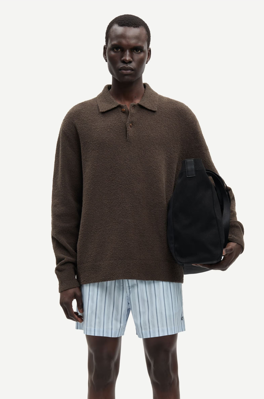 Samsoe Samsoe - Sanino Polo 15179 Black Olive