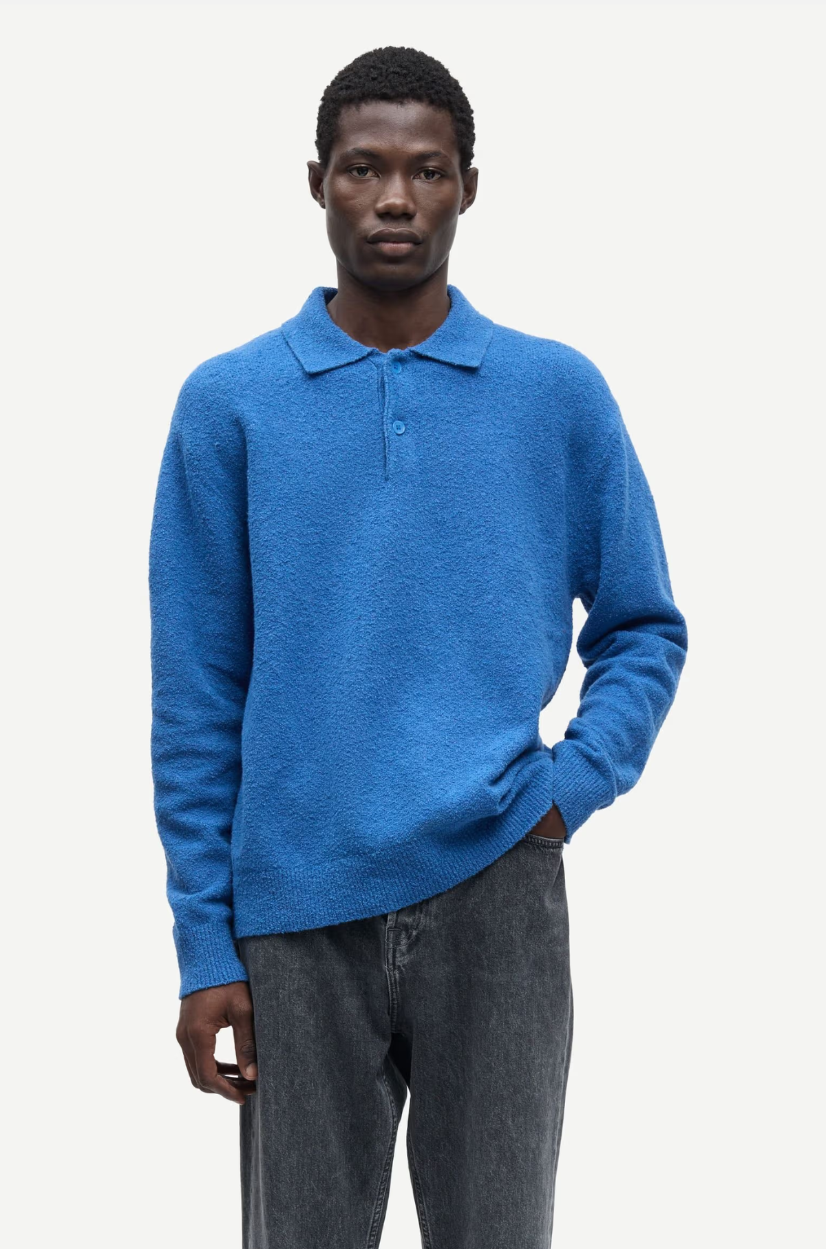 Samsoe Samsoe - Sanino Polo 15179 Bright Cobalt