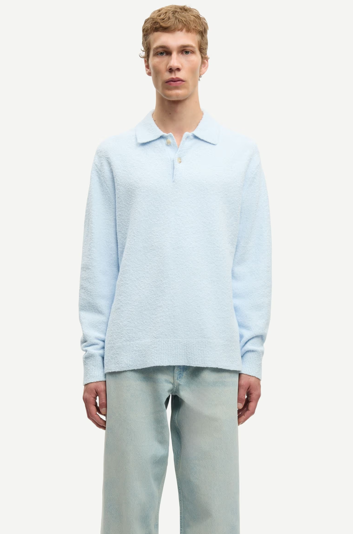 Samsoe Samsoe - Sanino Polo 15179 Skywriting