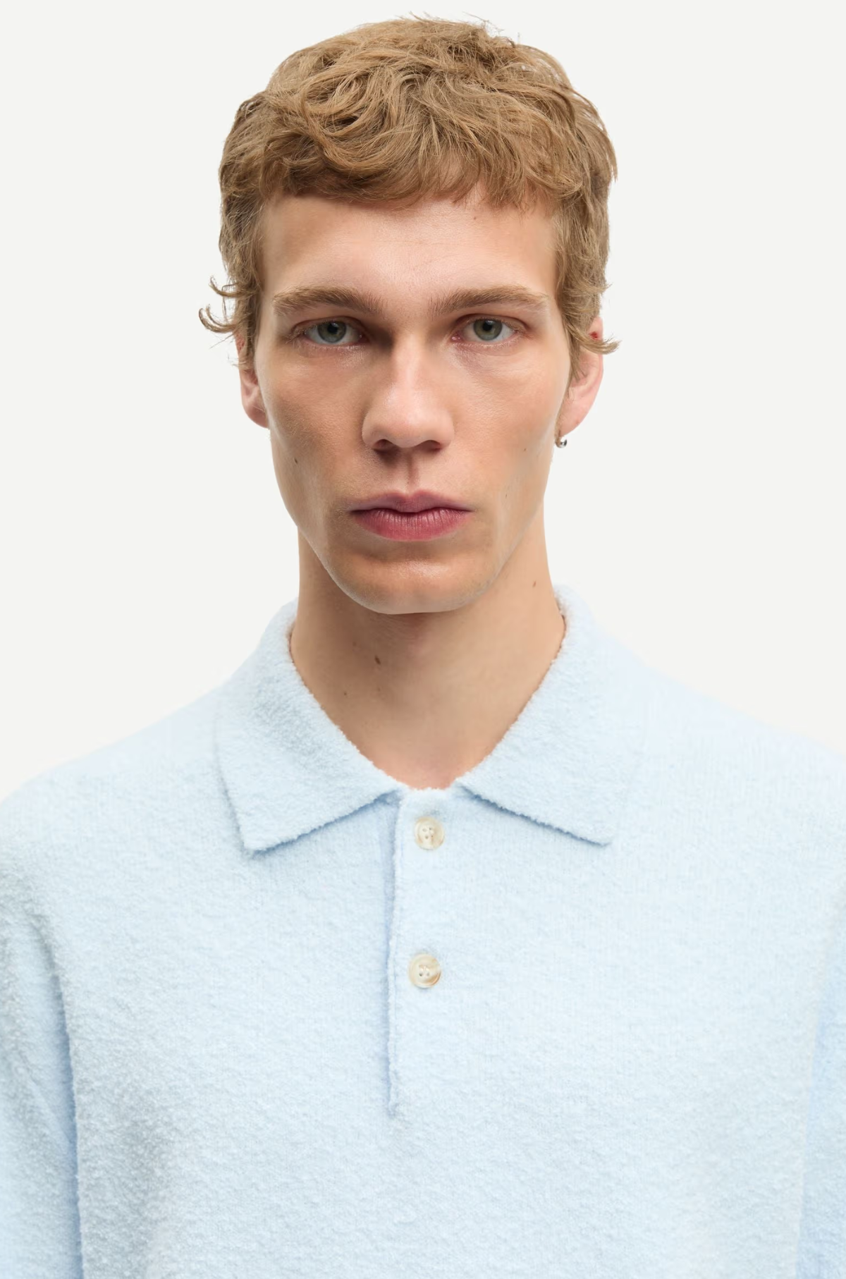 Samsoe Samsoe - Sanino Polo 15179 Skywriting