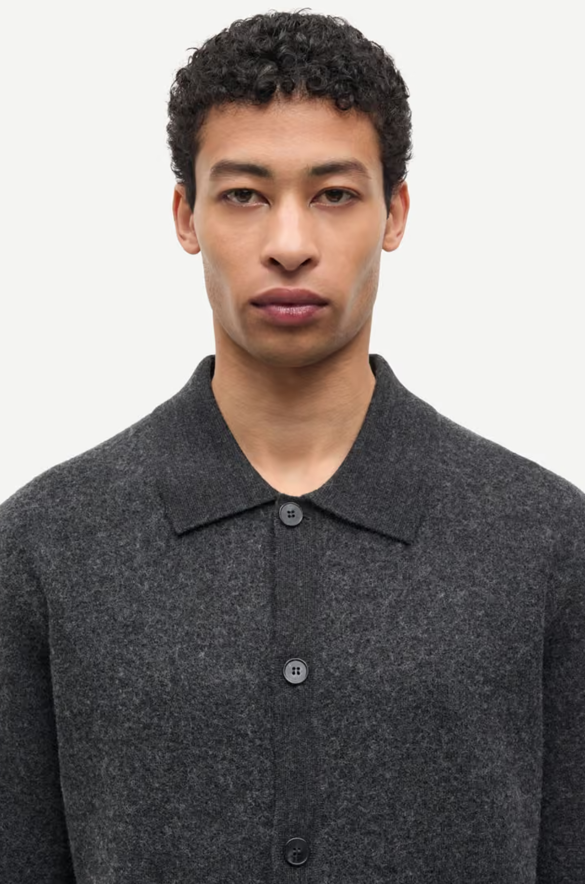Samsoe Samsoe - Sarichard Cardigan Dark Grey