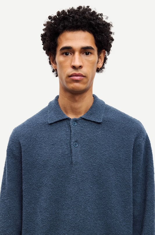 Samsoe Samsoe - Sanino Polo 15179 Midnight Navy