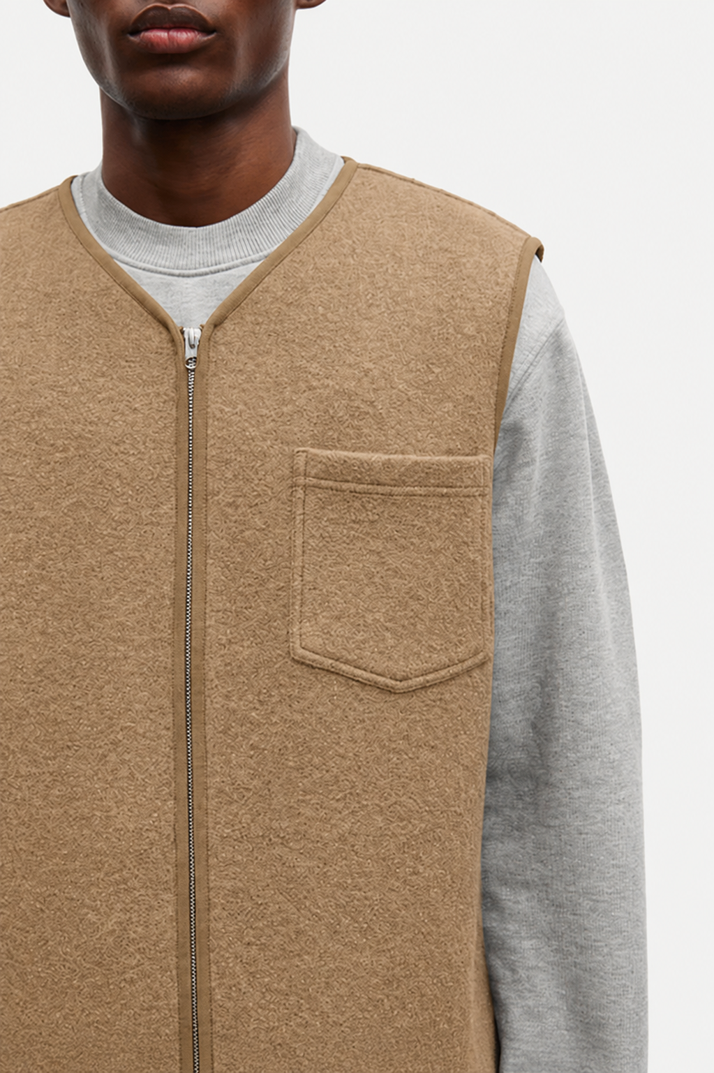 Samsoe Samsoe - Lead Grey Sahannes Vest
