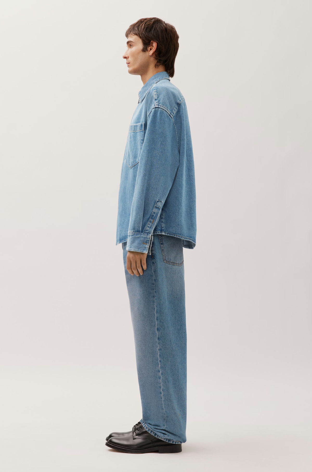 Studio Seidensticker - Denim Shirt Gender Neutral Cropped Indigo