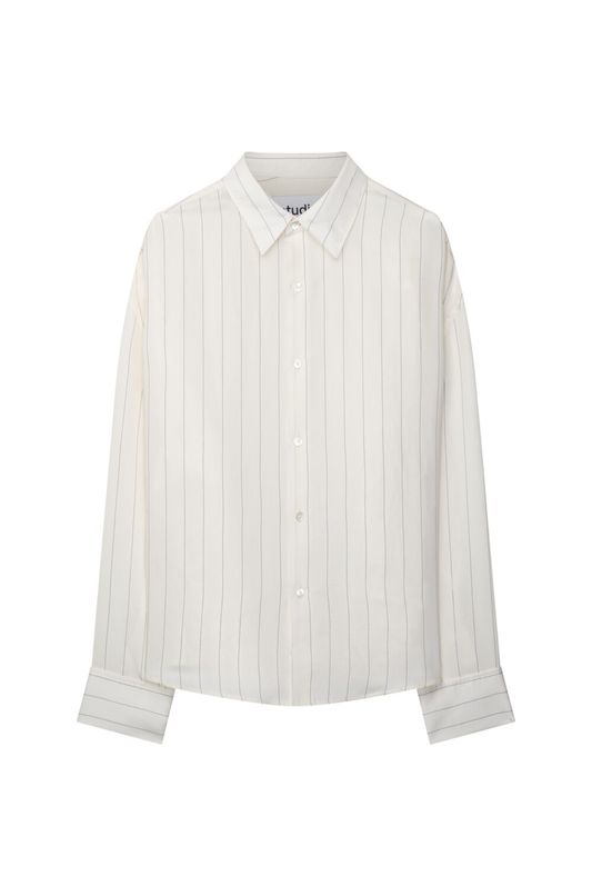 Studio Seidensticker - Ecru Gender Neutral Cropped Shirt