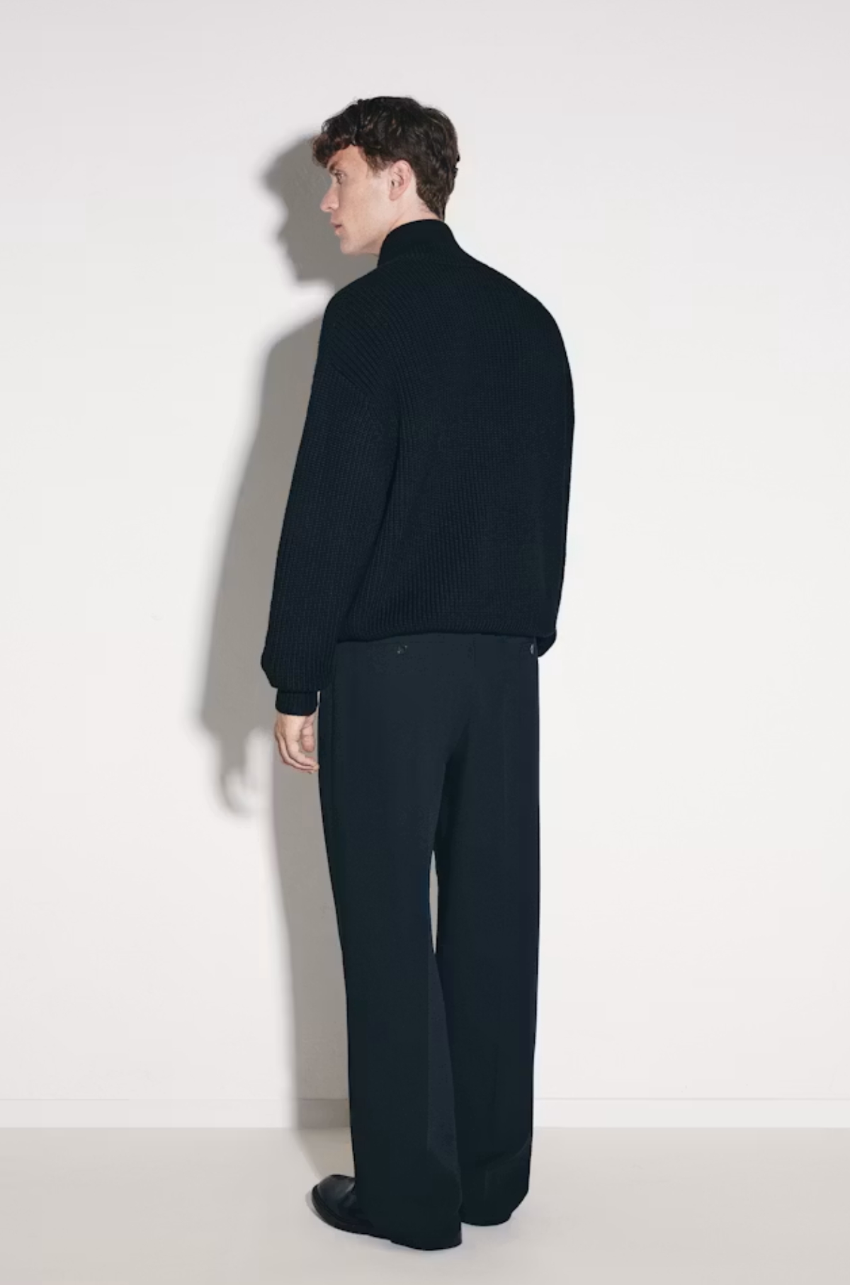 Studio Seidensticker - Merino Zip Knit Jacket Black