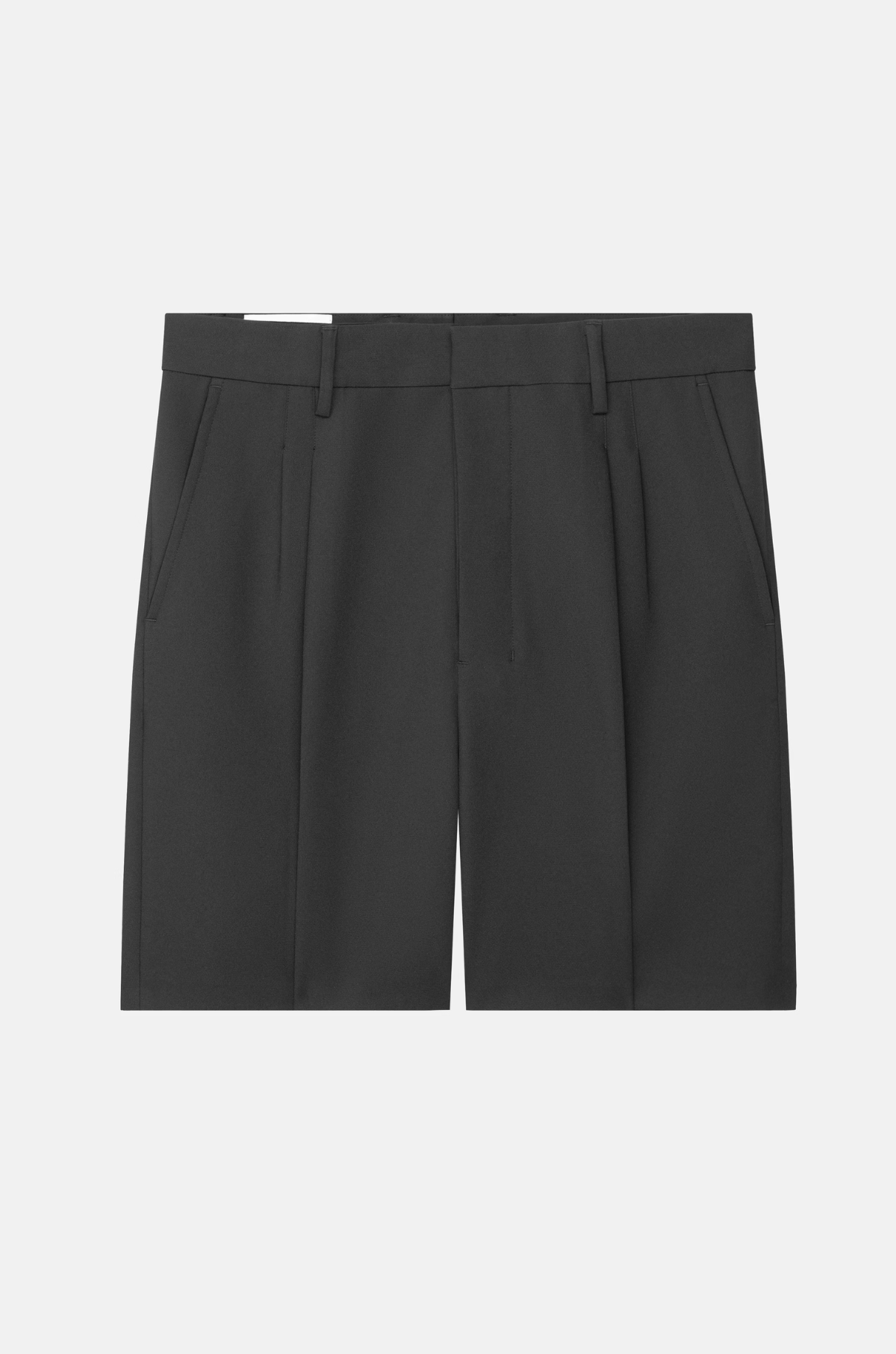 Studio Seidensticker - Pleated Relaxed Fit Shorts Black