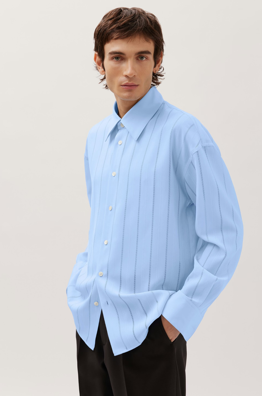 Studio Seidensticker - Relaxed Fit Shirt Light Blue