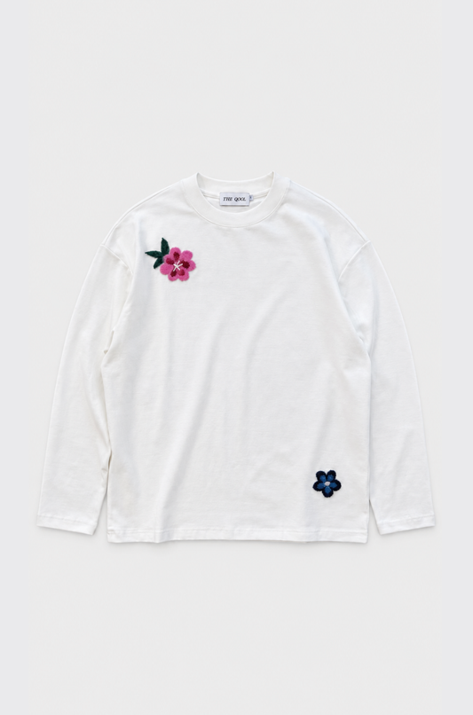 The Qool - Daisy Longsleeve White