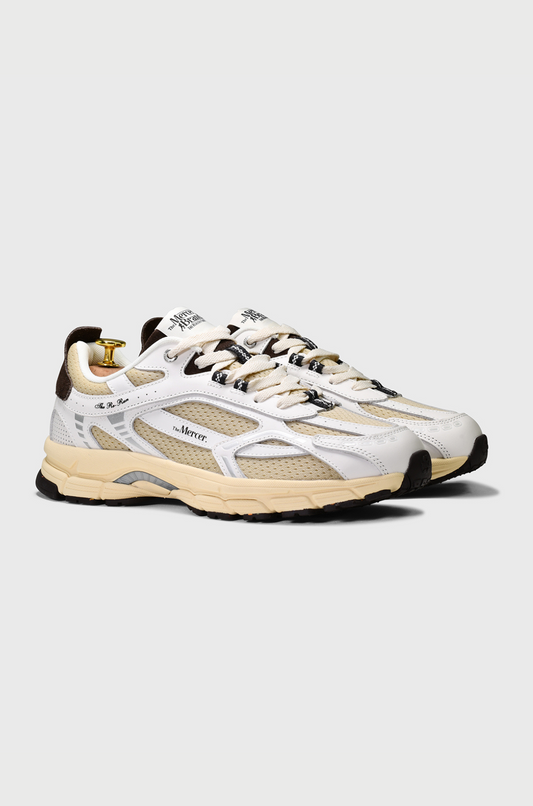 The Mercer Brand - The Re-Run Vintage White Brown