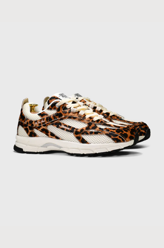 The Mercer Brand - The Re-Run Leopard Off White