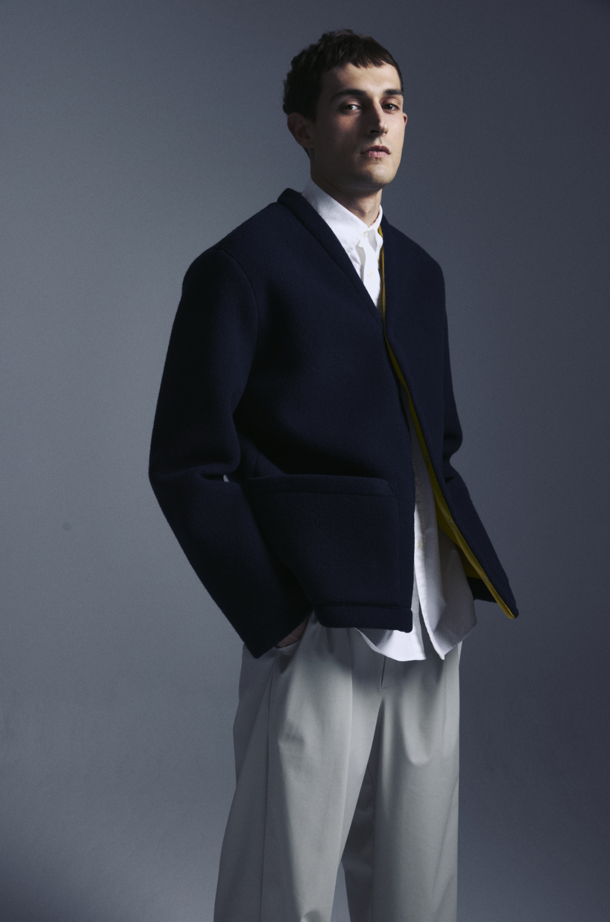 Unfeigned - Winter Cardigan Navy