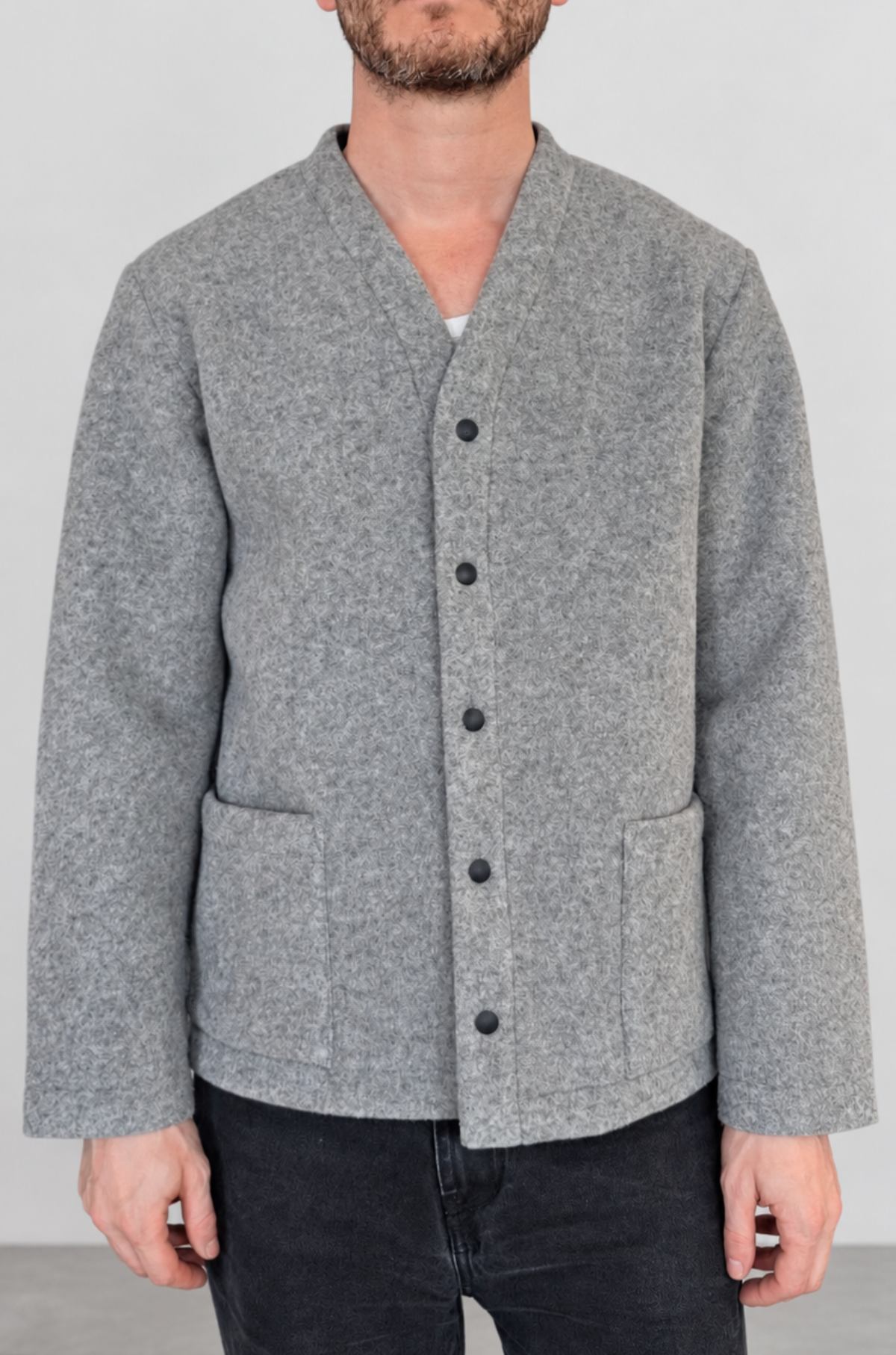 Unfeigned - Winter Cardigan Grey