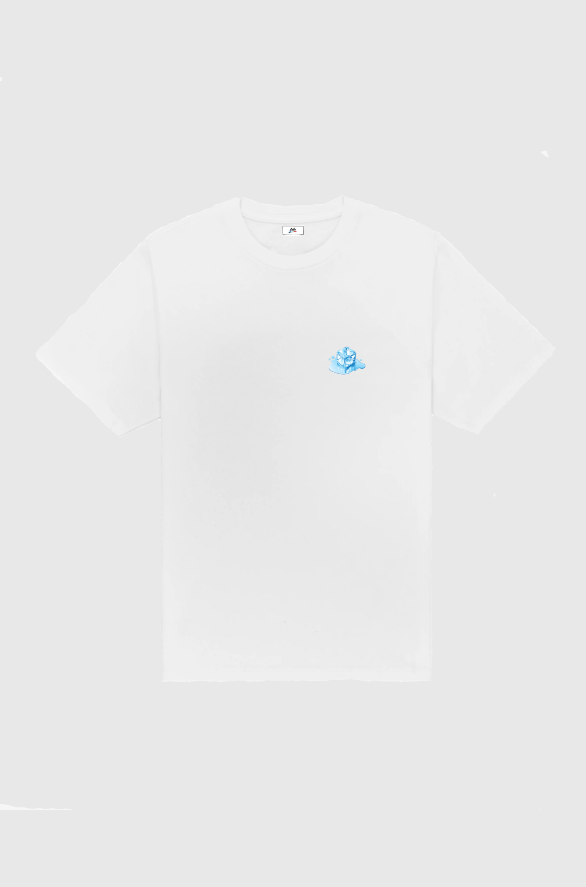 Lola - Made in France Tee Crushed Ice White