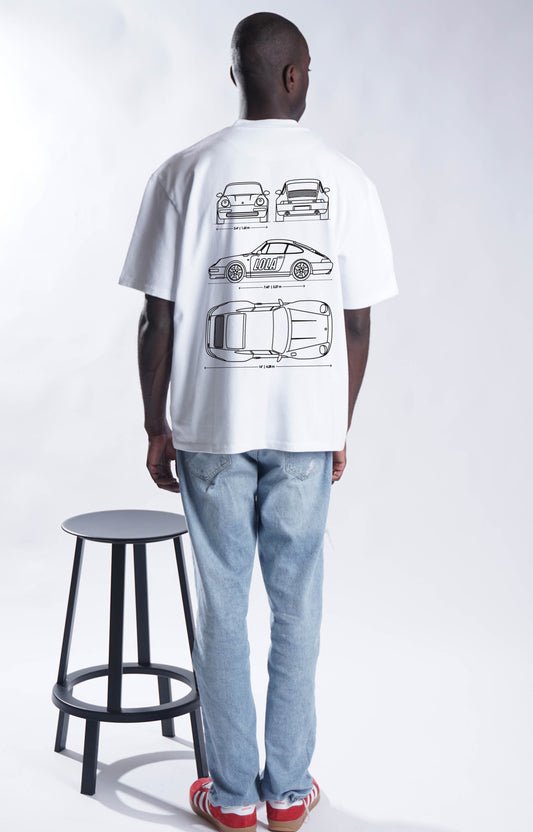 Lola - Made in France Tee 911 White