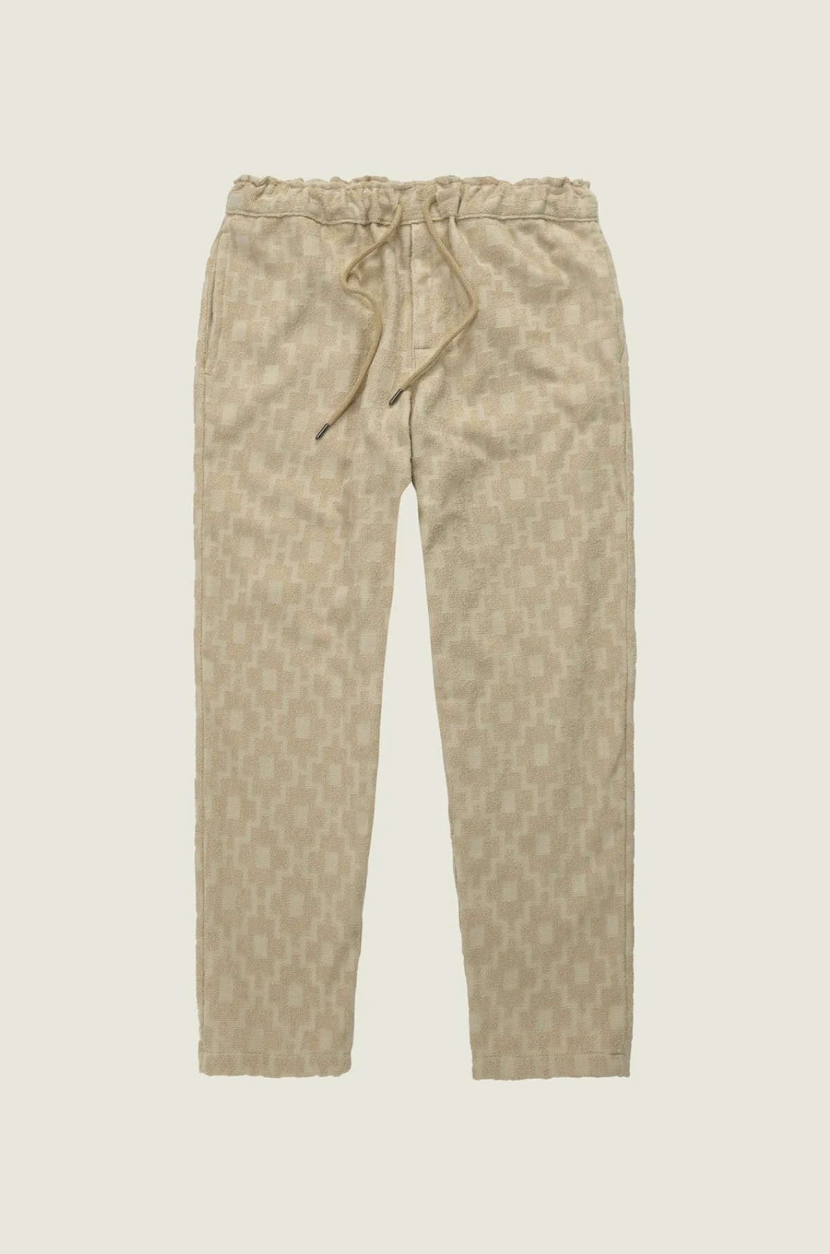 OAS - Beige Machu Frottee-Hose